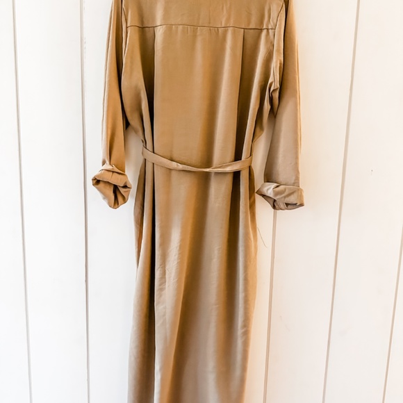 Belted MIDI Shirt Dress - Picture 4 of 4